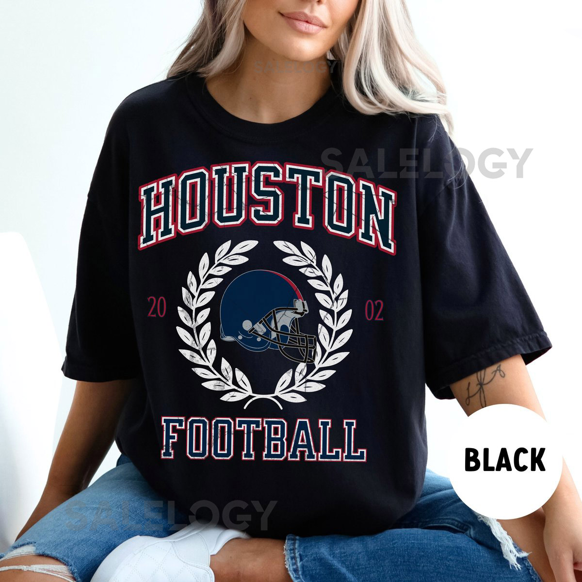Comfort Colors Houston Football Shirt Houston Shirt Texan Football Shirt Houston Football Tshirt Texan Football Sweatshirt CJ_59