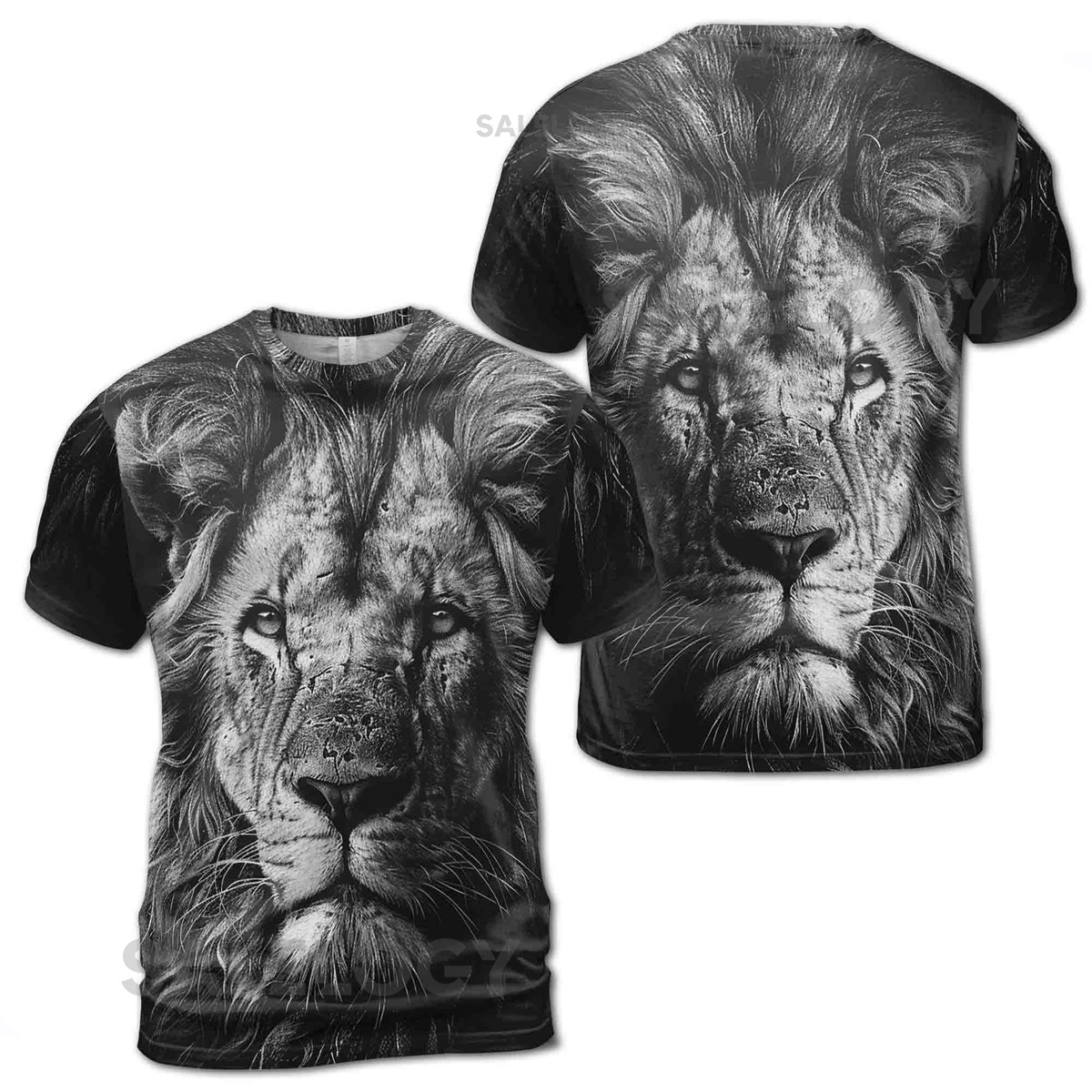 Dark Lion Deep In Your Heart Men39s T-shirt S-5XL_203
