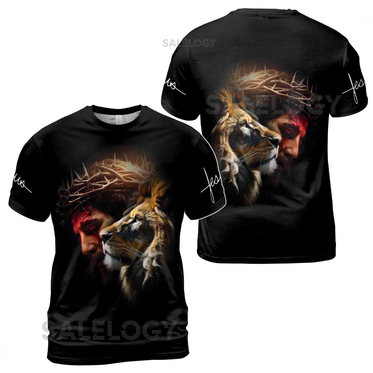 Deep In Your Mind Jesus Lion Of Judah Men39s T-shirt S-5XL_204