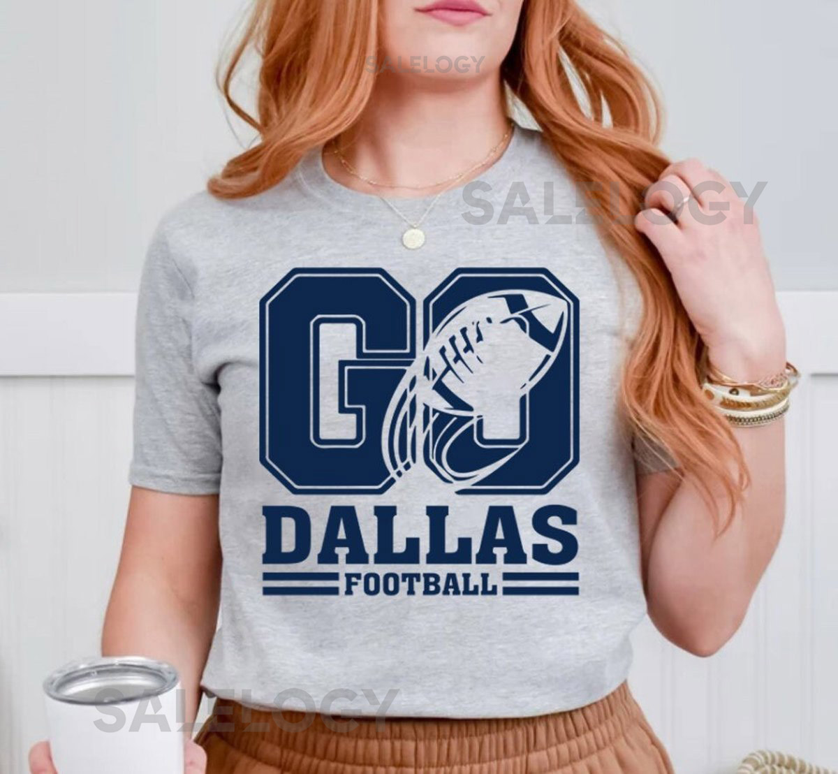 Go Dallas Football Vintage Comfort Color Unisex Tshirt Dallas Football Team Shirt Lets Go Dallas Tee American Football Gameday Shirt_396