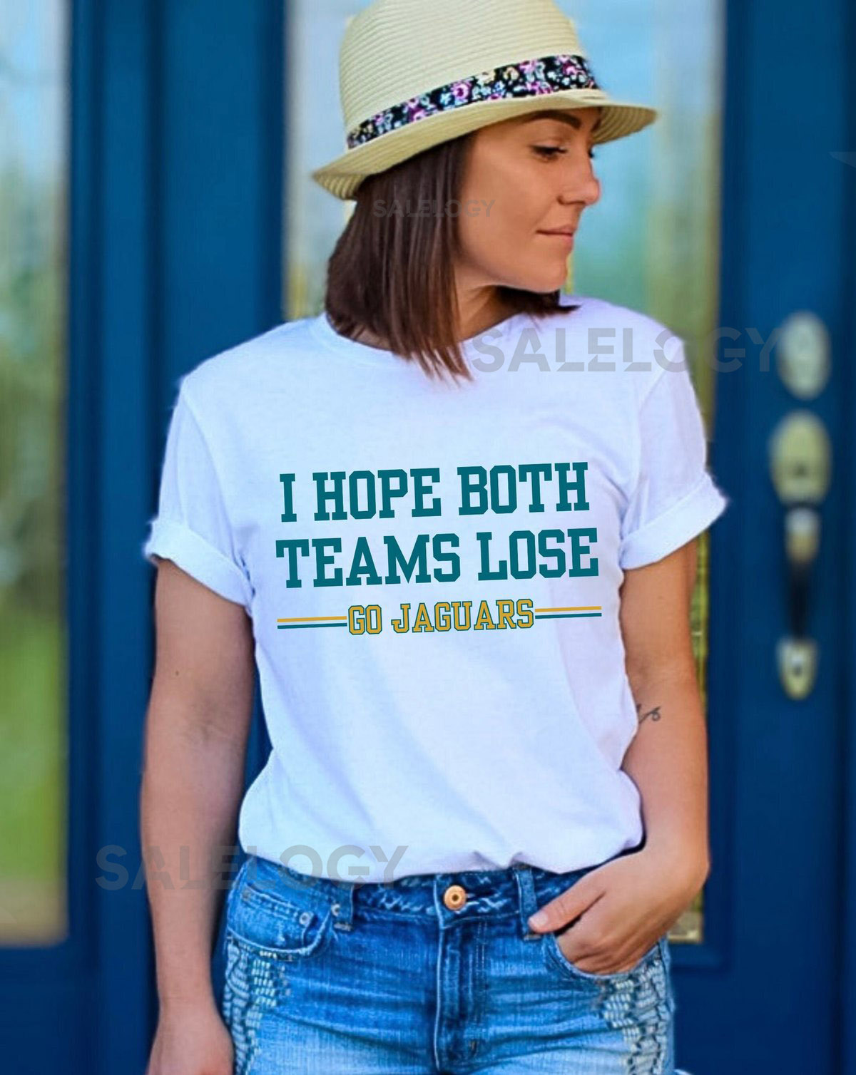 I Hope Both Teams Lose - Go Jaguars Unisex Softstyle T_422