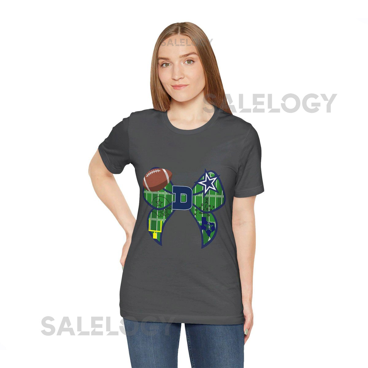 Dalls Cowboys bow tee Football season Cowboys Bow football t-shirt_280