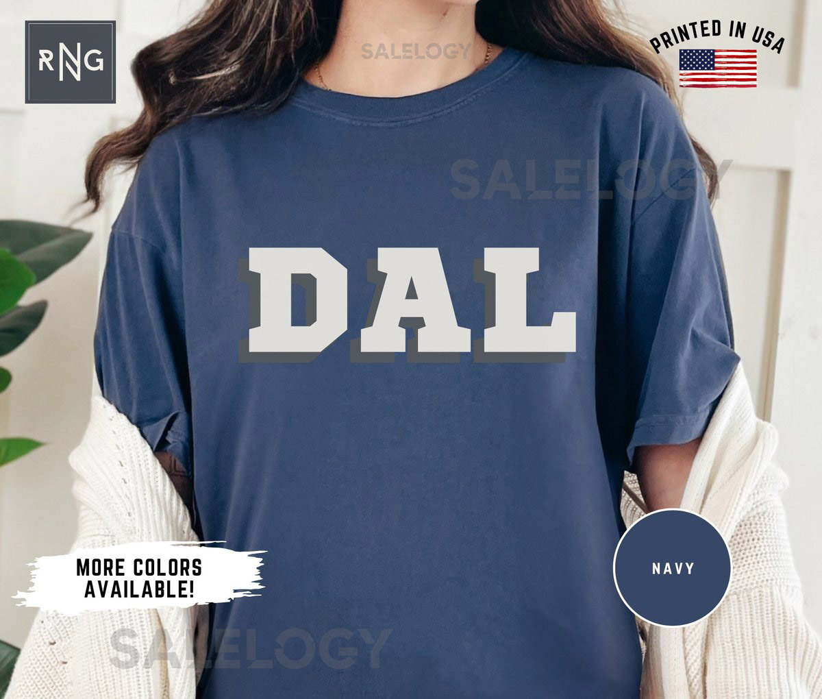 Dallas Football Shirt Retro Cowboys Fan Apparel_237