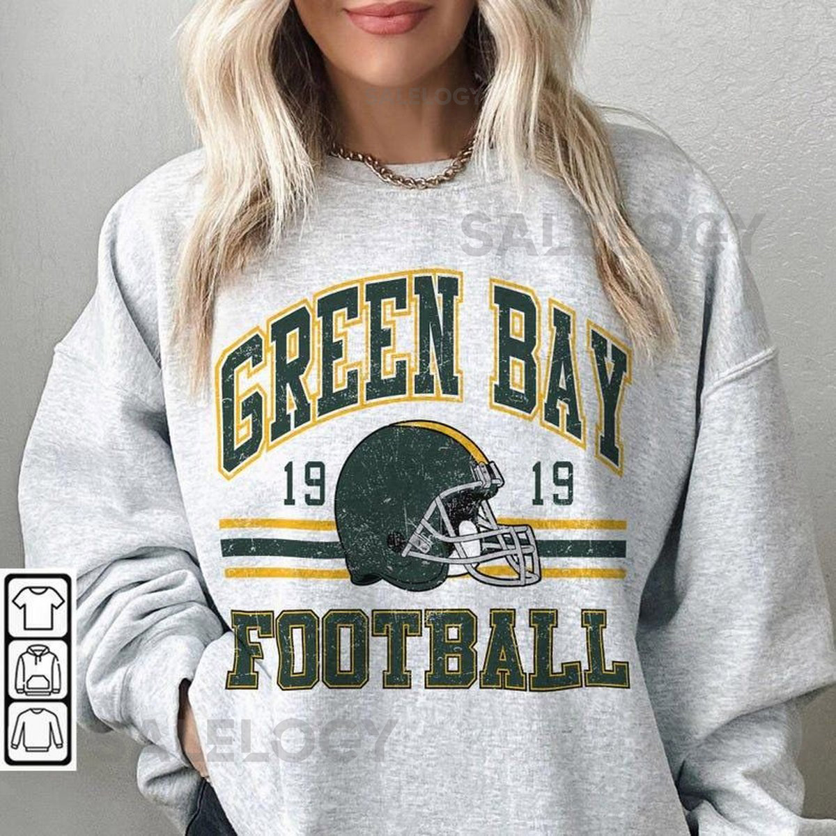 Green Bay Football Sweatshirt Green Bay Shirt Retro Style 90s Vintage Unisex Crewneck Graphic Tee Gift For Football Fan Sport_414