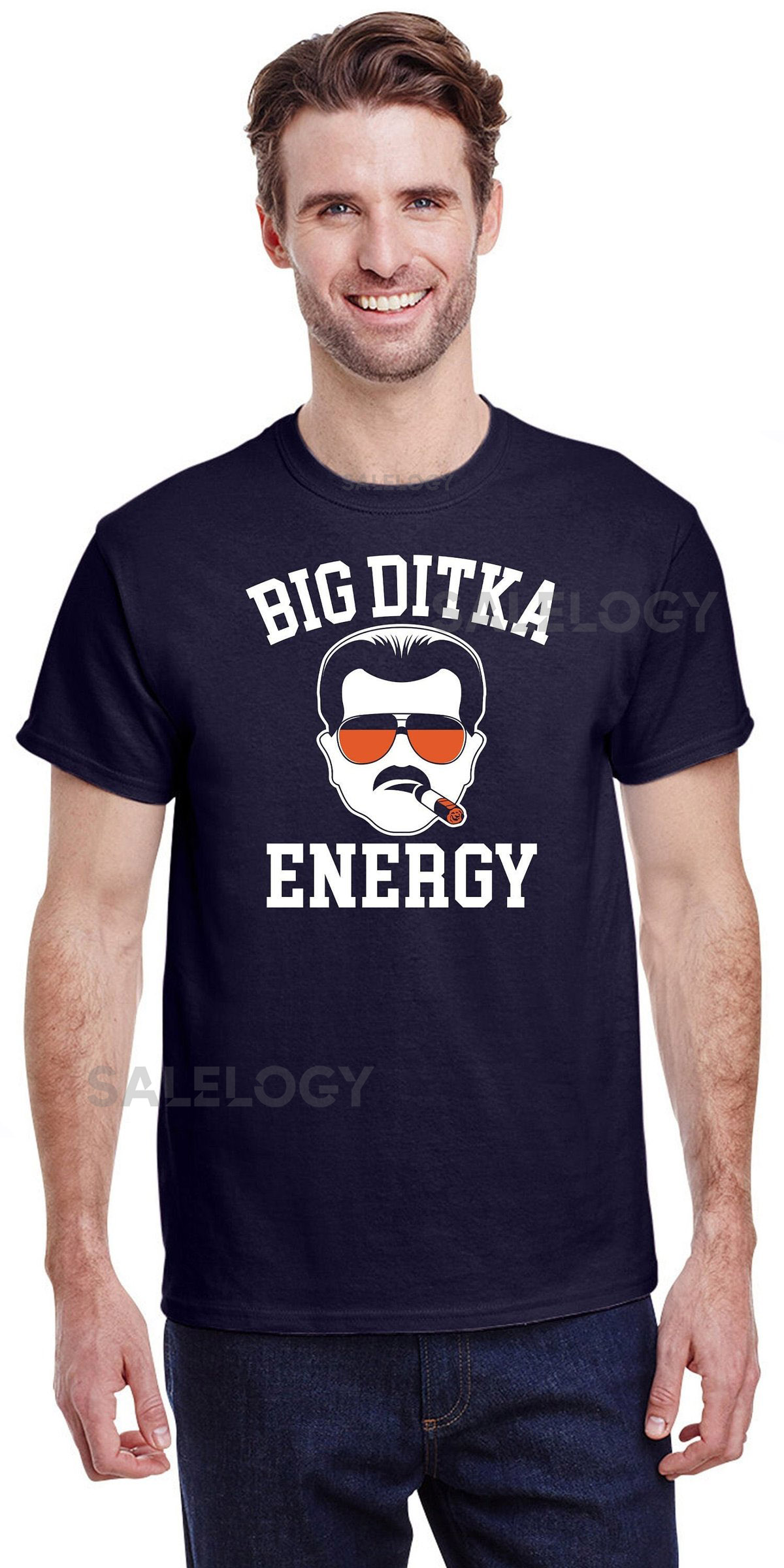 Big Ditka Energy shirt - Funny Mike Ditka tee - Chicago Bears coach - Da Bears_205