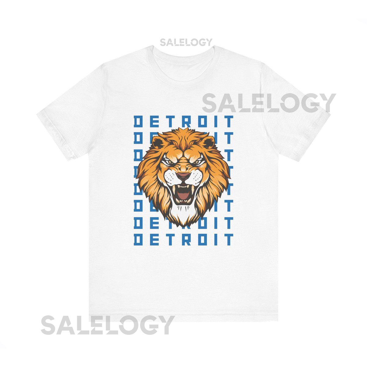 Detroit Lions Unisex Jersey Short Sleeve Tee_313