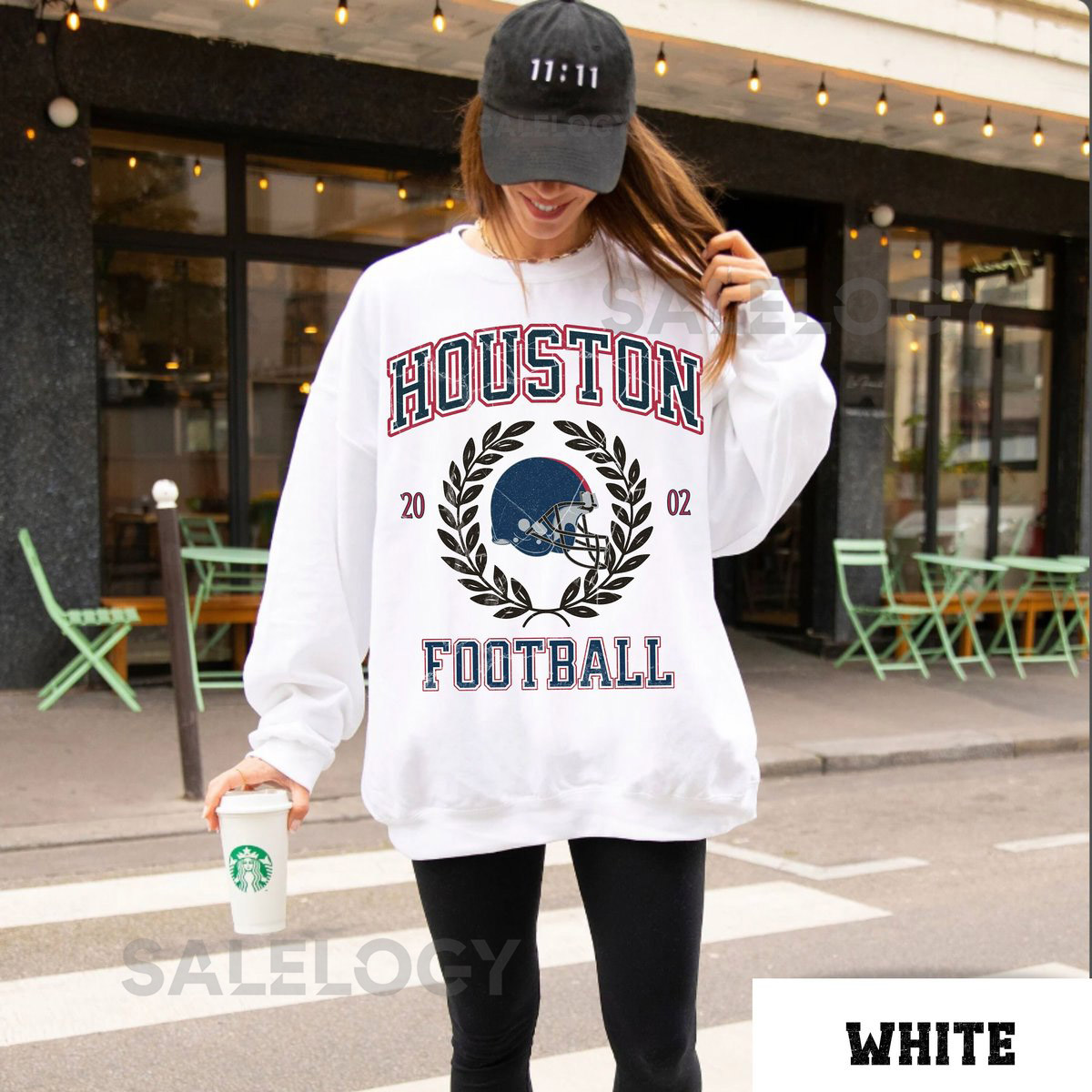 Vintage Houston Sweatshirt Houston Football Sweatshirt Texan Football Crewneck Houston Football Shirt Texan Football Crewneck Swea_967