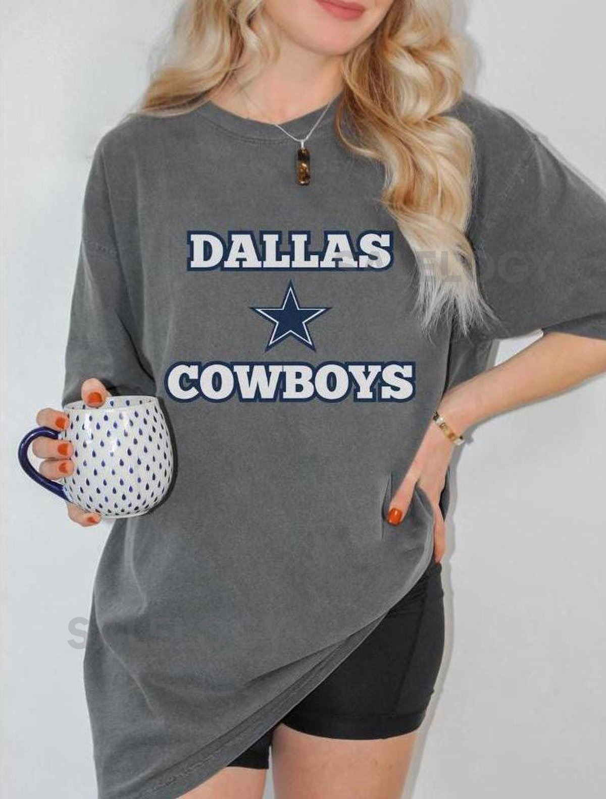 Dallas Cowboys Comfort Color T-Shirt_123