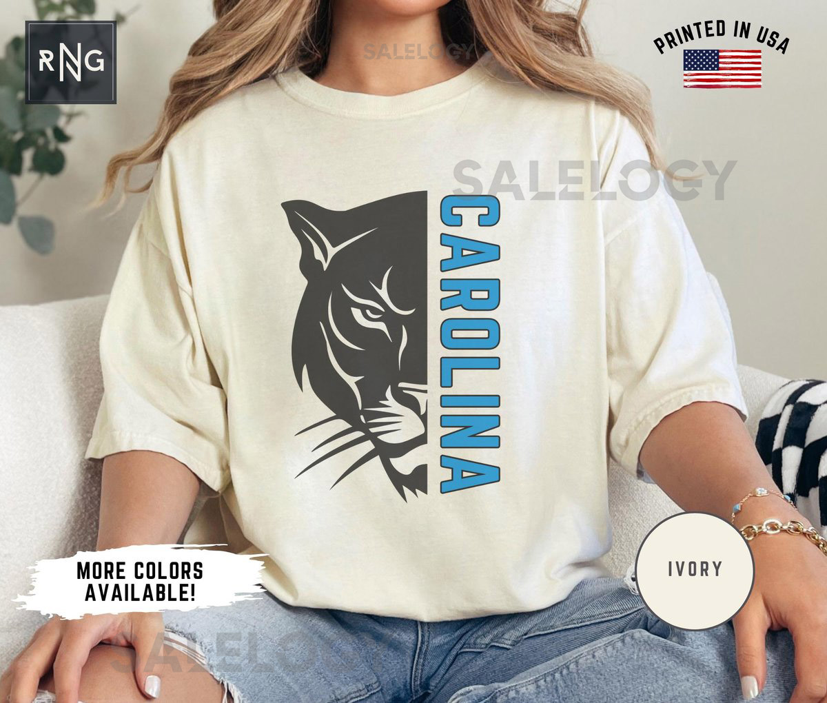 Carolina Football Shirt Panther Football Gameday Shirt Carolina Football Apparel Panther Fan Apparel Retro Carolina Football Fan Gift_340