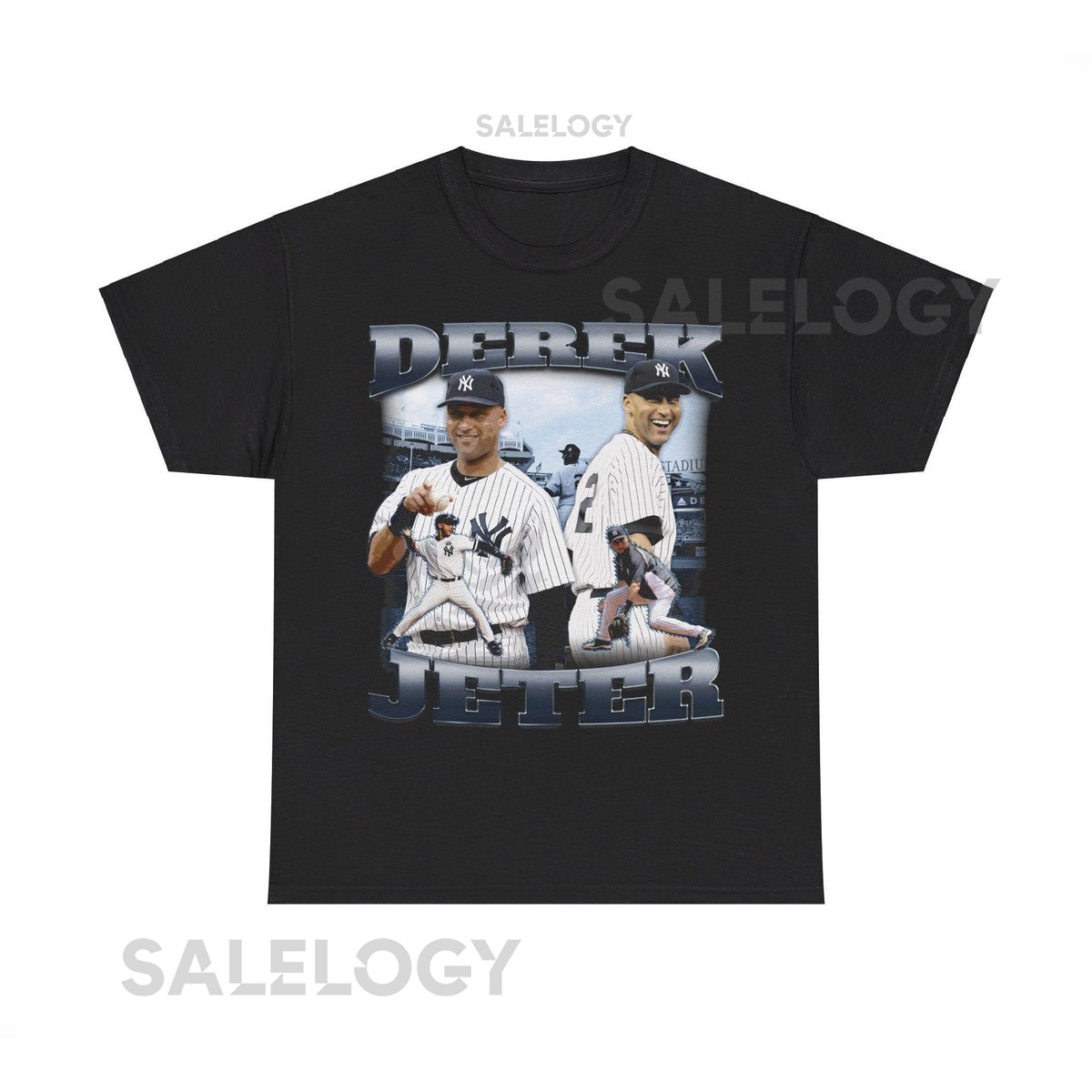 Vintage Retro 90s Graphic Tee - Derek Jeter Rap T-Shirt_523