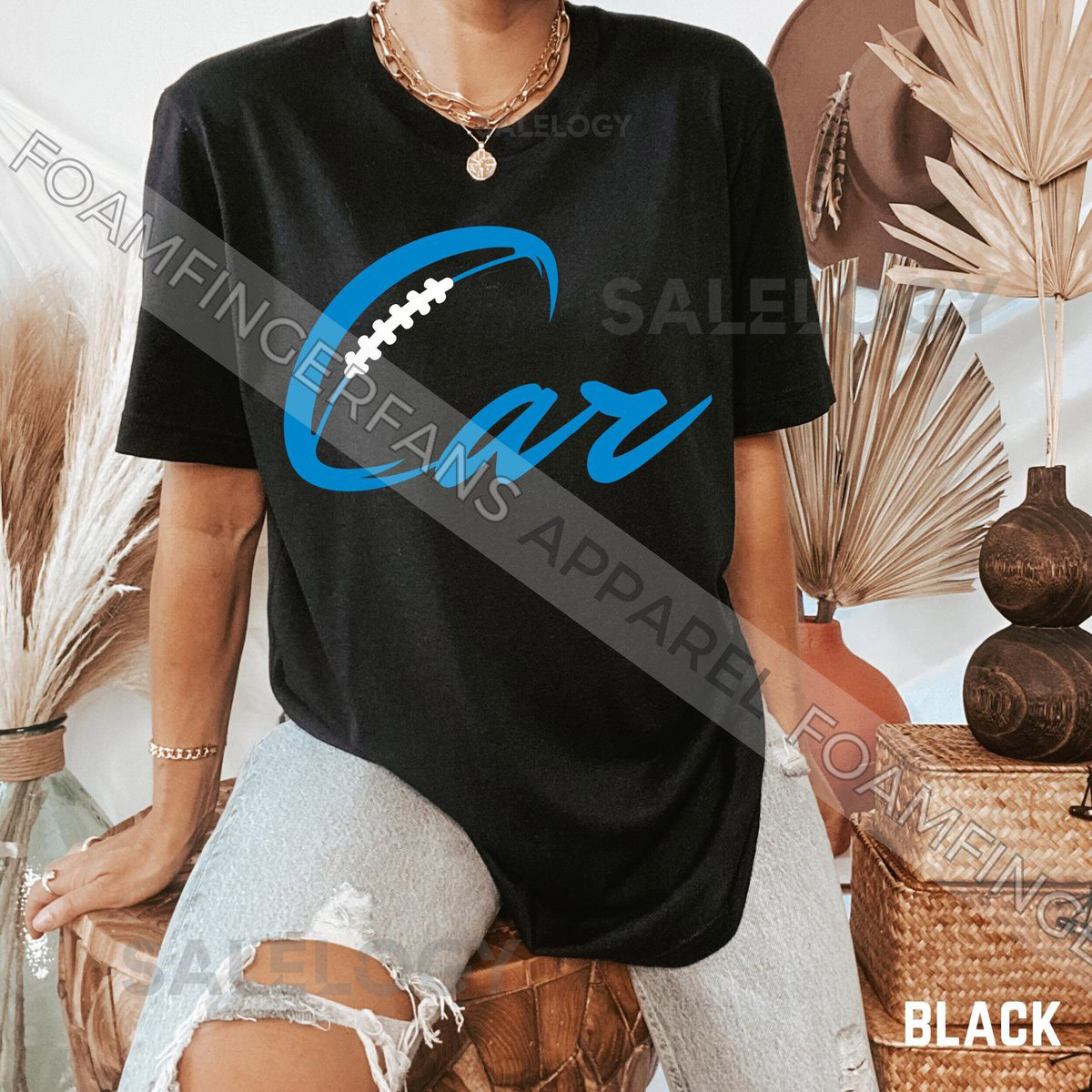 Carolina Football Shirt Retro Carolina Tshirt Cute Carolina Football Clothing Charlotte Football Shirts Charlotte Graphic Tees Unisex_346