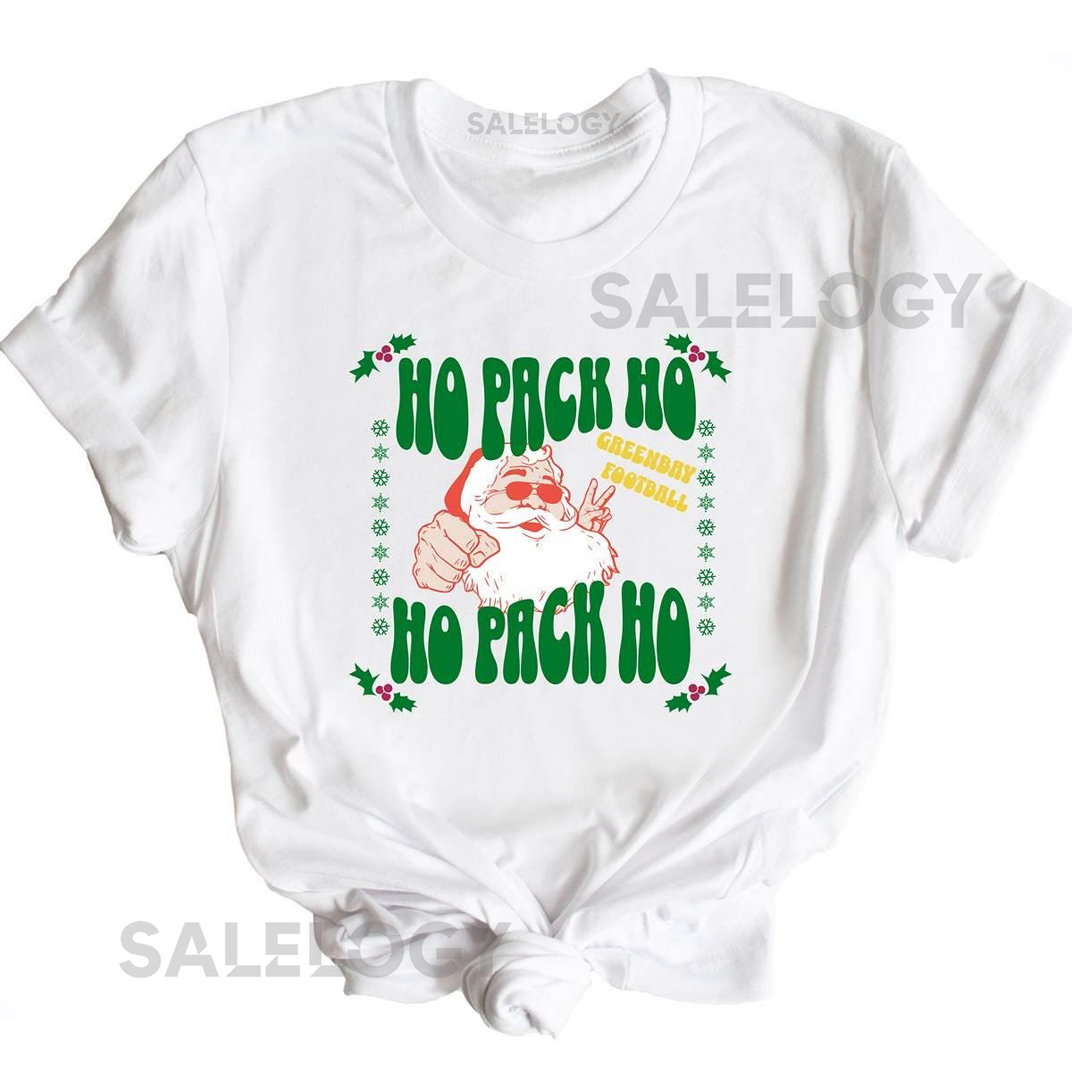 Green Bay Packers Christmas T-shirt_449