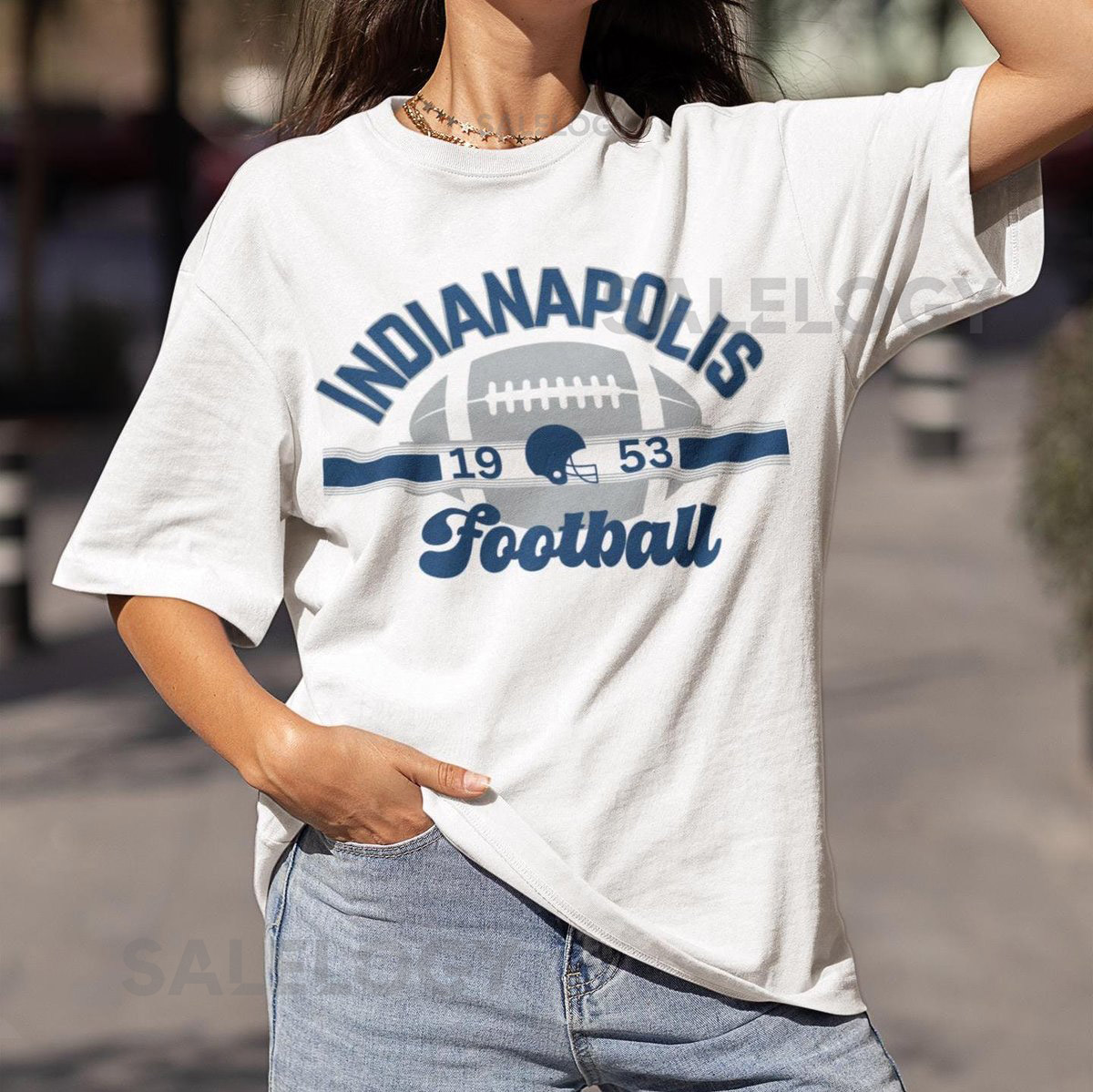 Indianapolis Football Vintage T-Shirt Indianapolis Colt Throwback Tee Unisex Retro Colt Crewneck Shirt Colt Fan Gift Game Day_539