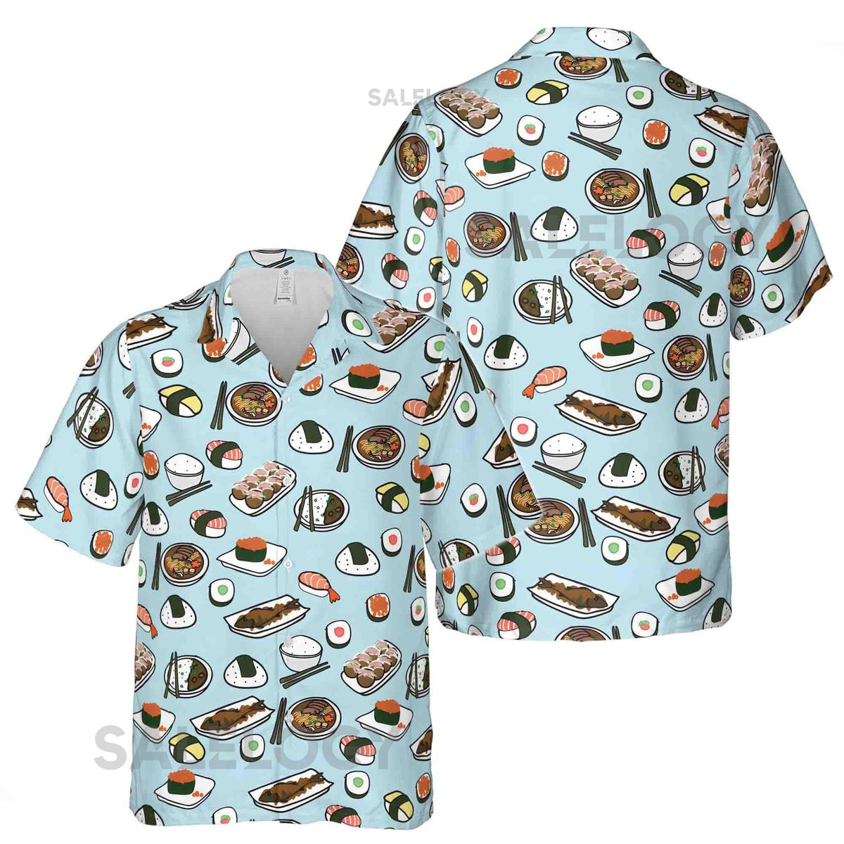 Funny Japanese Cuisine Sushi Japanese Food Hawaiian Shirt S-5XL_46