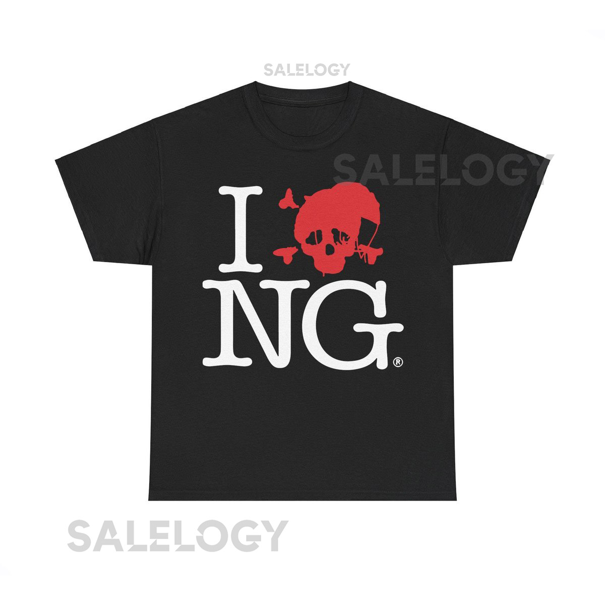 I Love NG I Luv Novagang Black Tees T-Shirts Merch - All Sizes_199
