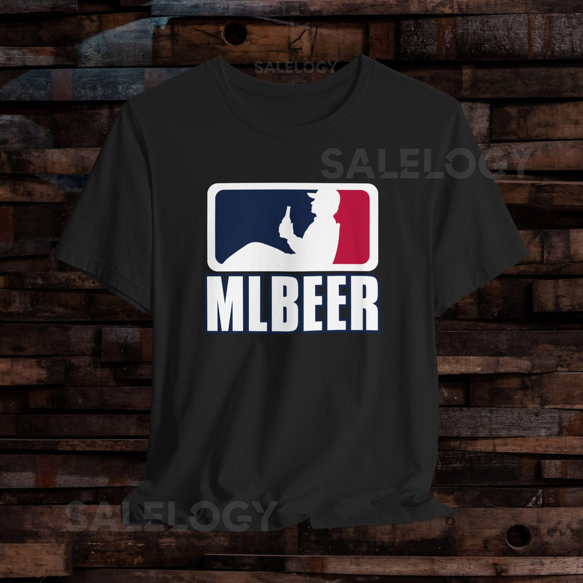 MLBeer T-Shirt Funny Baseball Craft Beer Fan Apparel_637