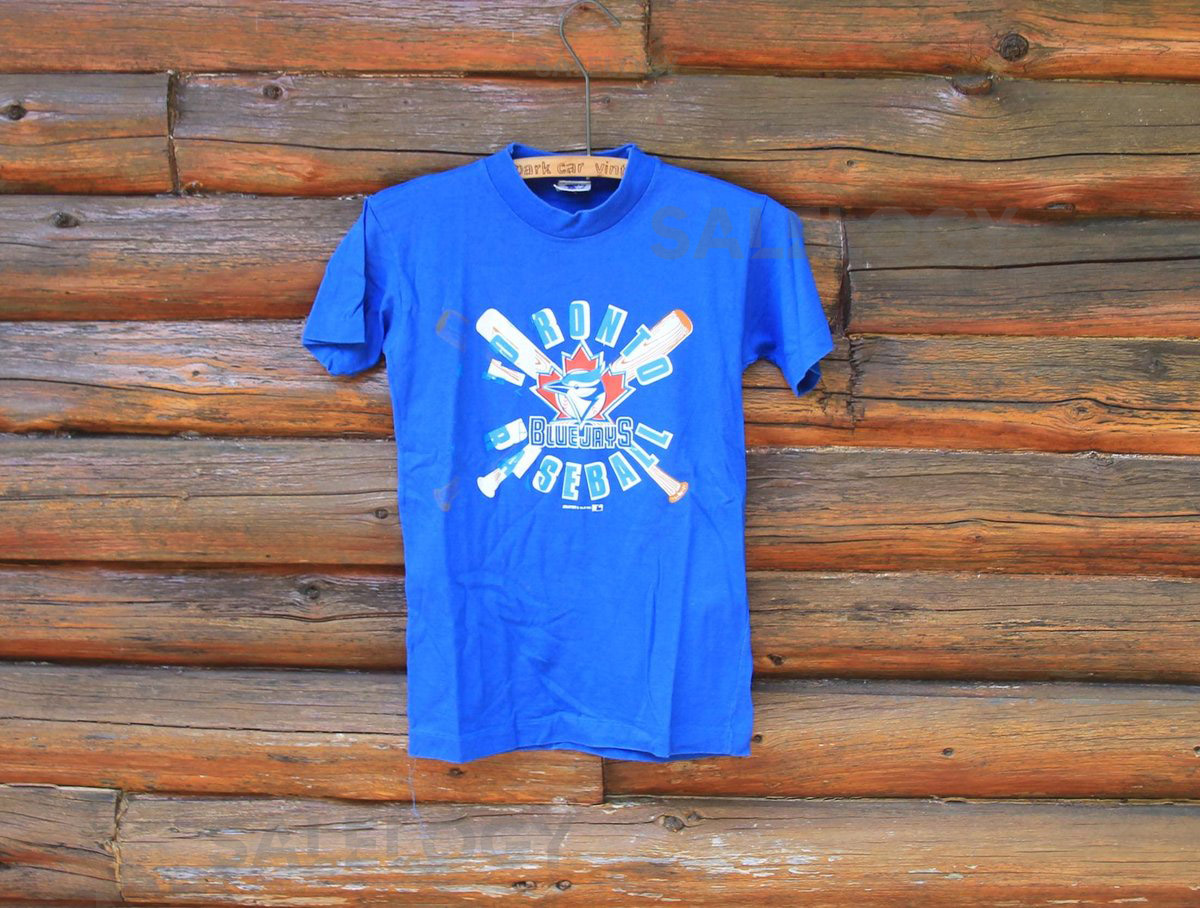 Vintage 1997 Toronto Blue Jays Starter MLB Baseball Youth Kids Size T-Shirt Size Large_404