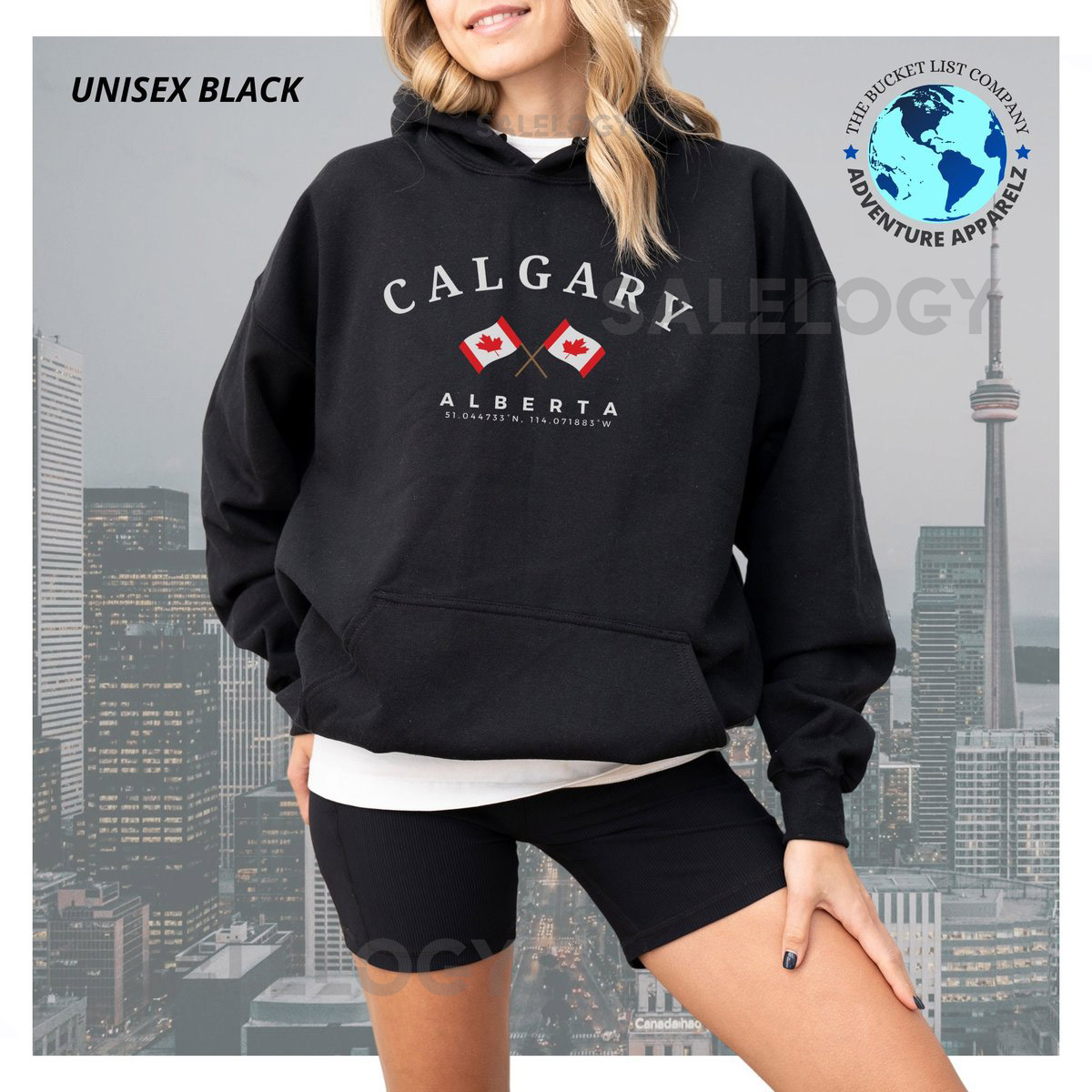 Calgary Hoodie Calgary shirt Canada Gift Calgary Alberta Canada North America National Flag Alberta Souvenir Canada Shirt_55