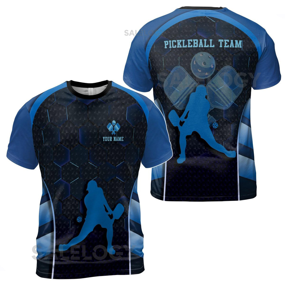 Personalized Pickleball Team Player Men39s T-shirt S-5XL_254