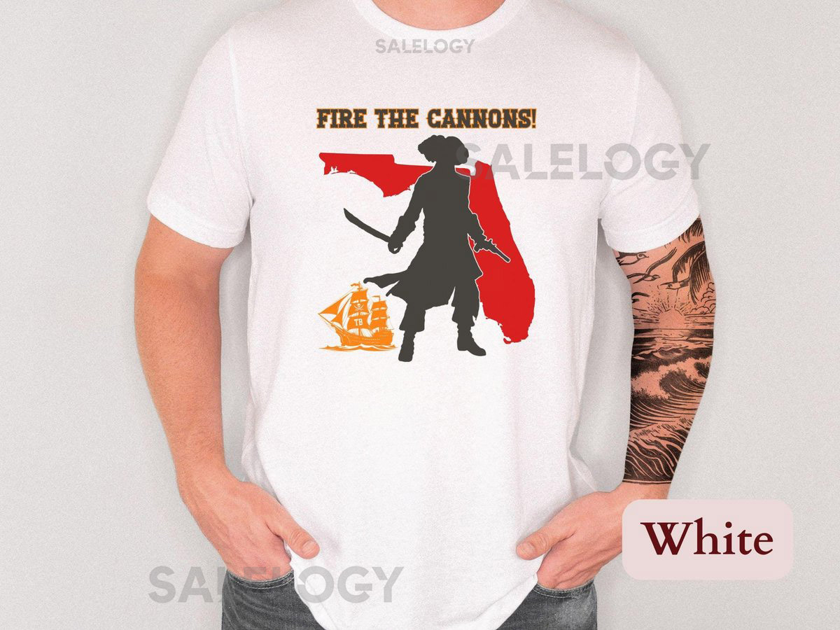 Tampa Sports Shirt for Tampa Bay Buccaneers Fan Unique Fire the Cannons Shirt Tampa Bay Football Team Tee Gift for Tampa Football Fan_222