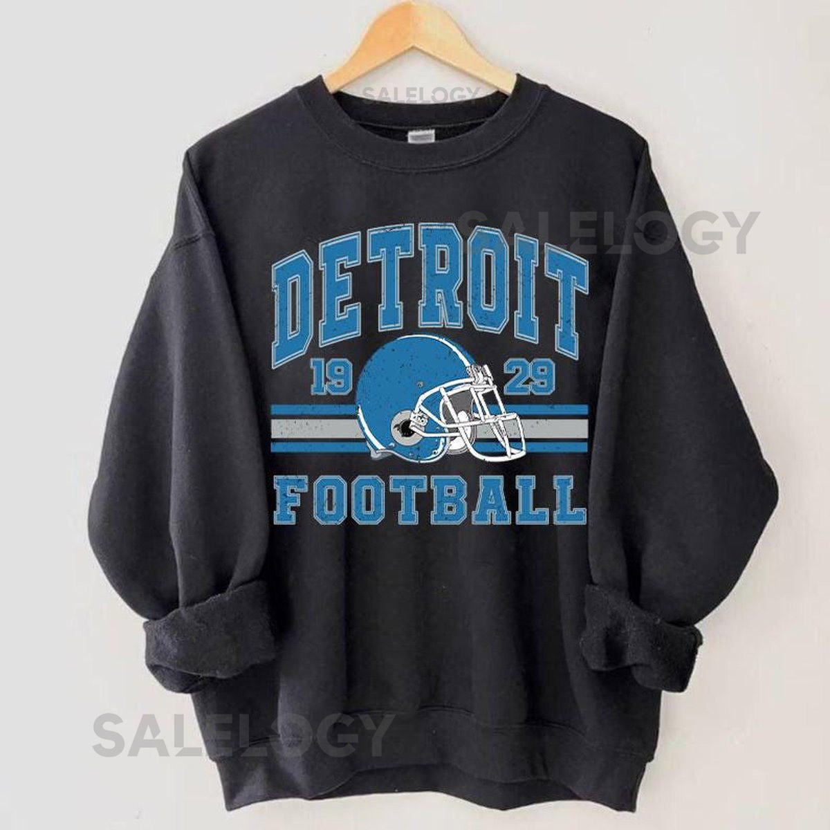 Detroit Football Shirt Detroit Football Sweatshirt Vintage Style Detroit Football shirt Sunday Football_130