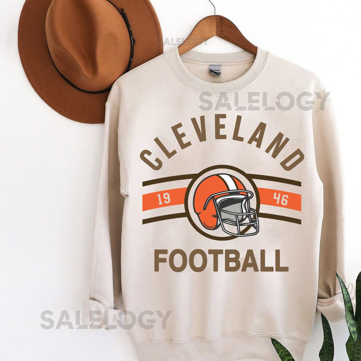Vintage Cleveland Football shirt Retro Style Cleveland Football Shirt Gift Graphic Tee Gift For Football Fan Sport Cleveland Football_480