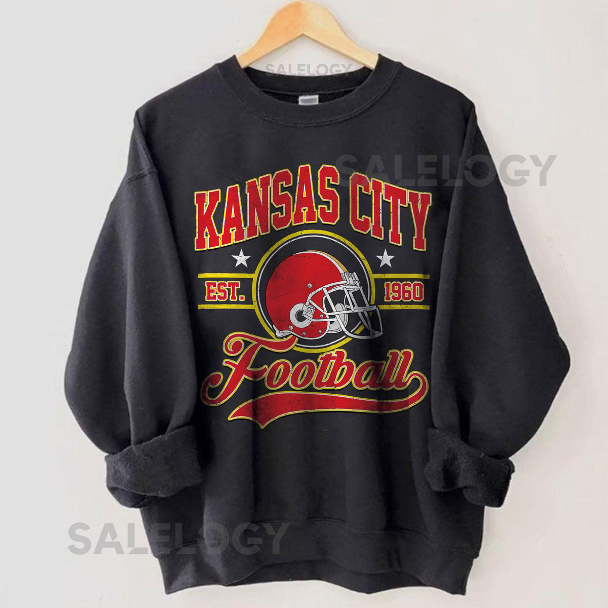 Kansas City Football Kansas City Football Sweatshirt Game Day Shirt Kansas City Fan Kansas City Sweatshirt Football Fan Gift_383