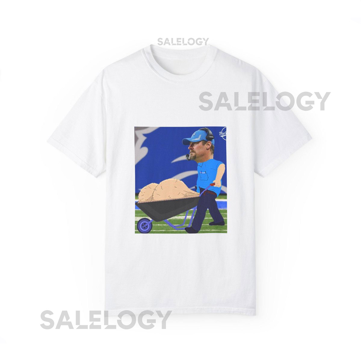 Comfort colors Detroit Lions Big balls Dan Campbell NFL_56