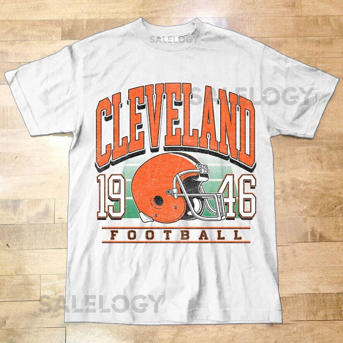 Vintage Style Cleveland Football Shirt Cleveland Football T Shirt Retro Cleveland Football Shirt CP11_527