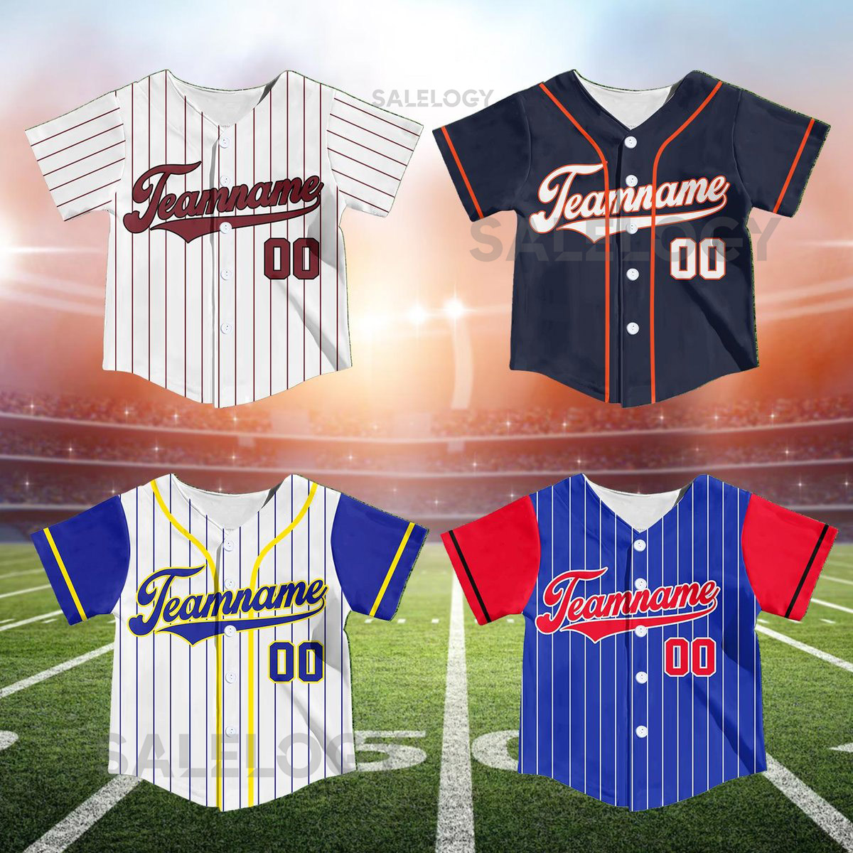 Personalized Kid Baseball Jersey Custom Name Number Youth Baseball Shirt Baseball Jersey For Baseball Fans Lovers Kids Birthday Gift_175