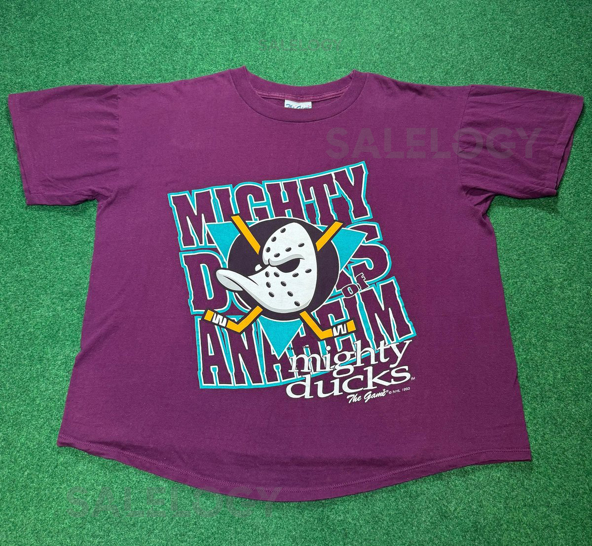 Vintage 90s Anaheim Mighty Ducks T Shirt XL_684