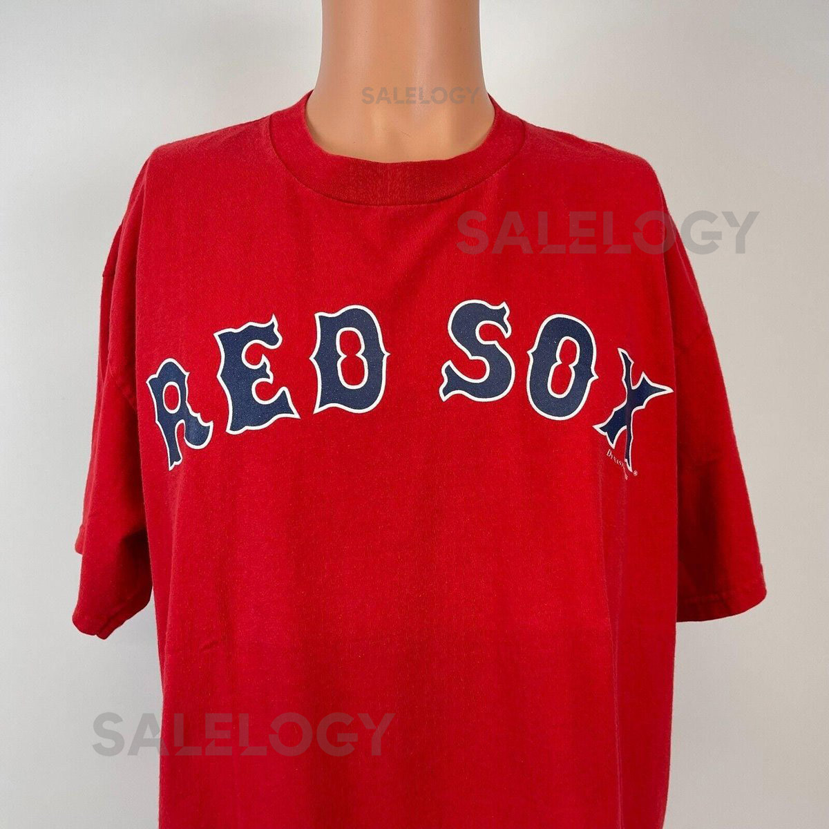 Vintage Y2K Boston Red Sox T Shirt Mens Size XL Dynasty MLB Baseball_714