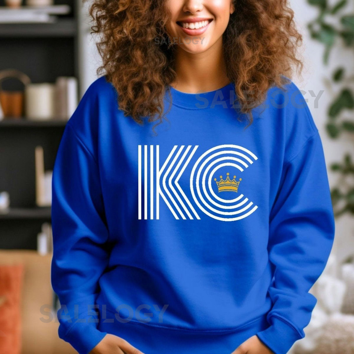 Kansas City Royals Crewneck Sweatshirt KC Baseball Fan Gift_419