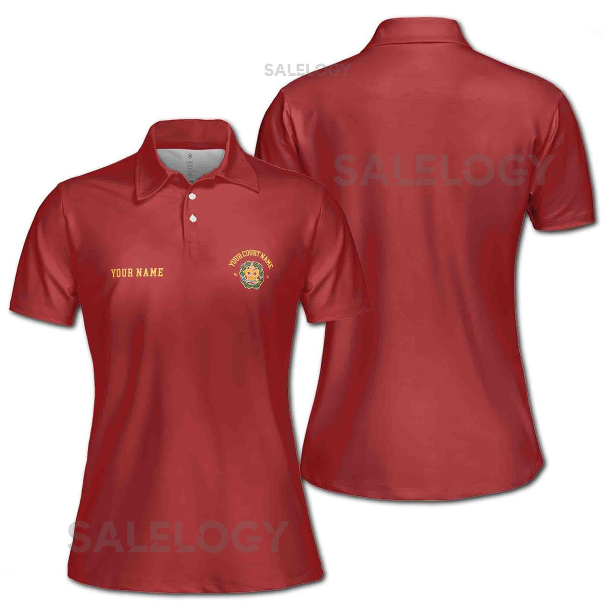 Customized Order of the Amaranth Mason Women's Polo Shirt S-5XL_453