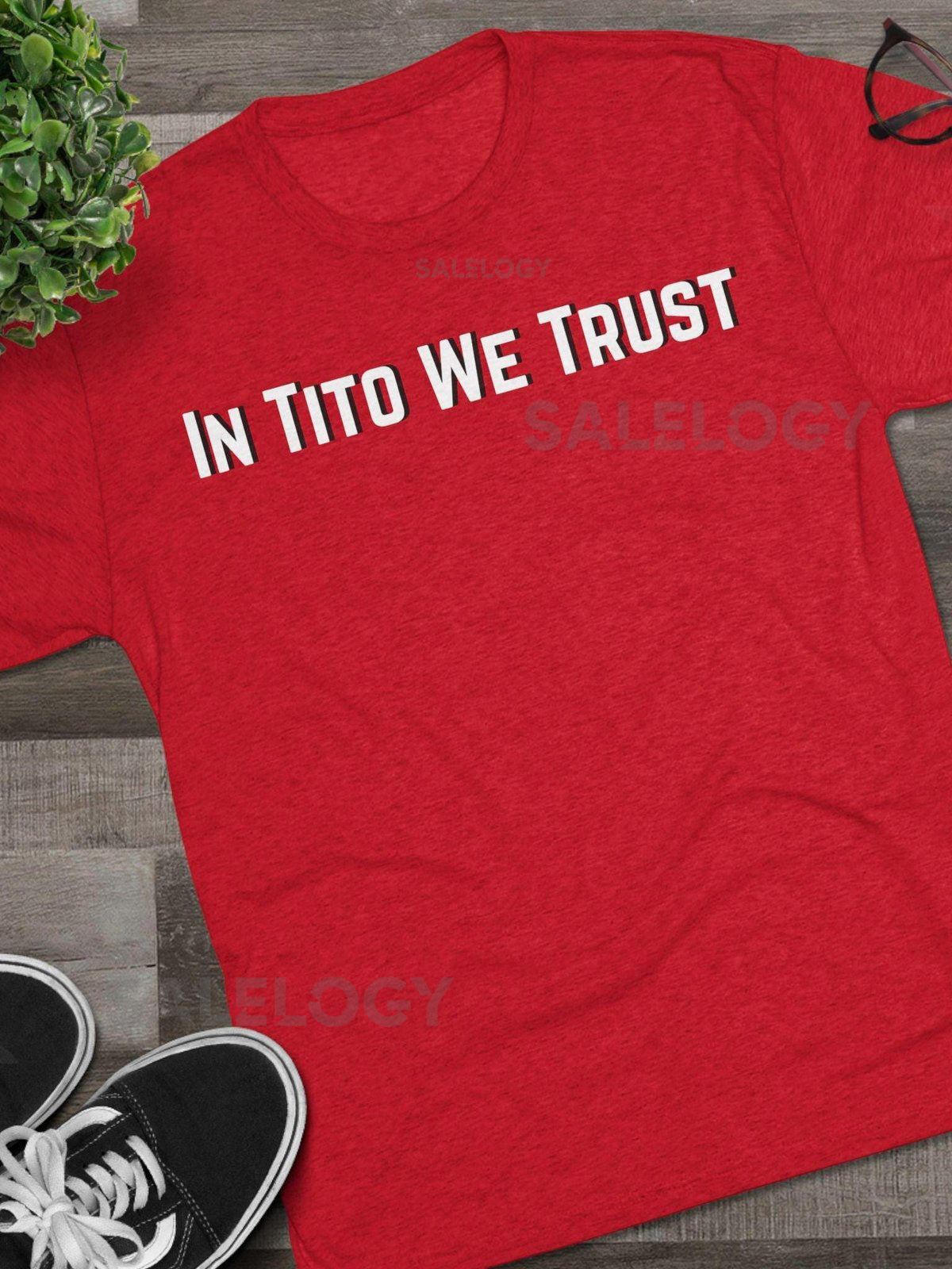 In Tito We Trust Tee Cincinnati Reds Baseball Fan Shirt_541