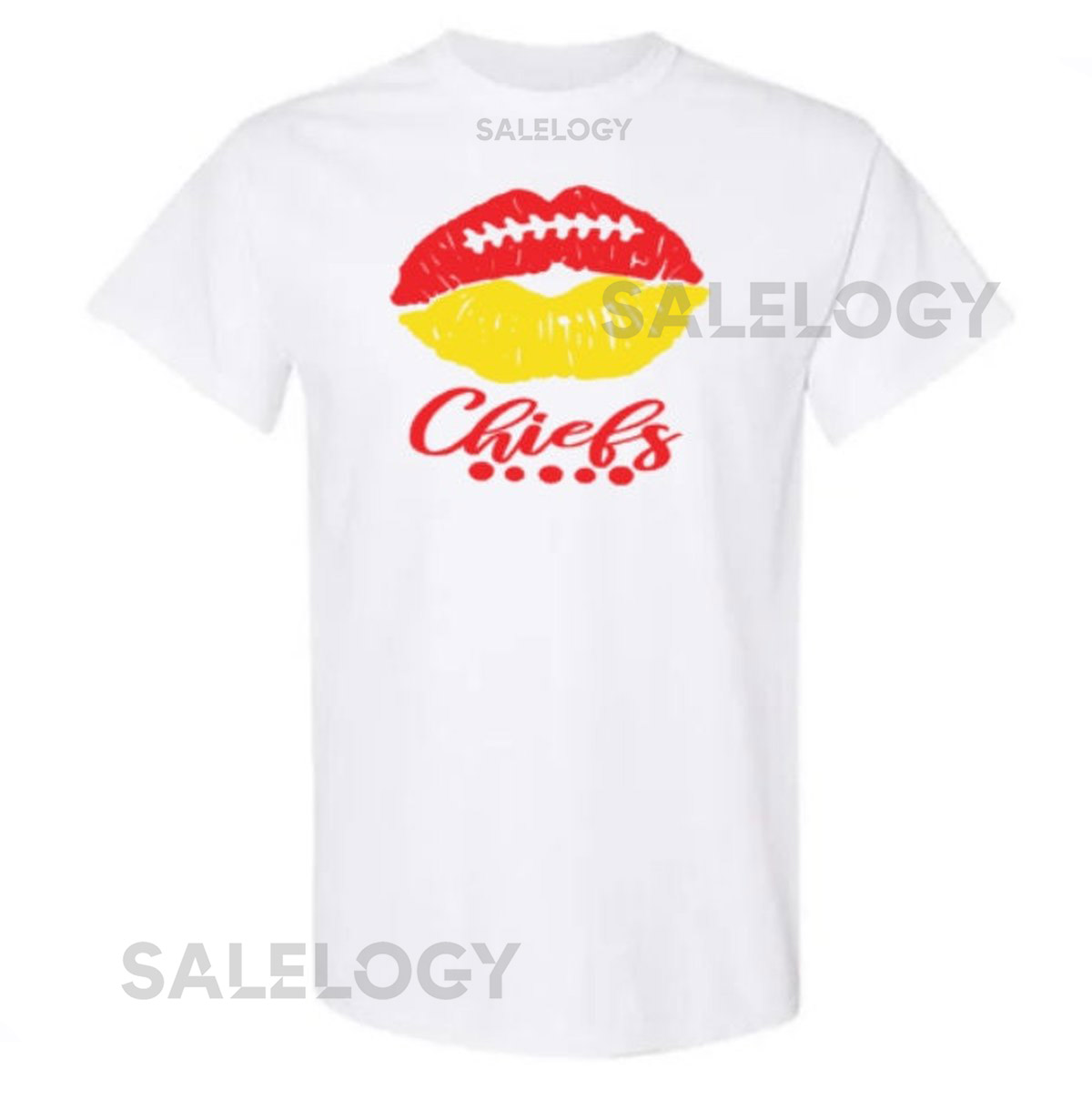 Kansas City Chiefs Football Lips Chiefs Fan Sports Fan T-shirt_264