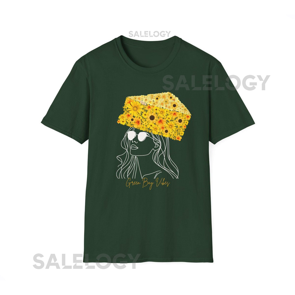 Green Bay Packers Shirt Wisconsin Cheesehead Shirt GB Football Tshirt_475