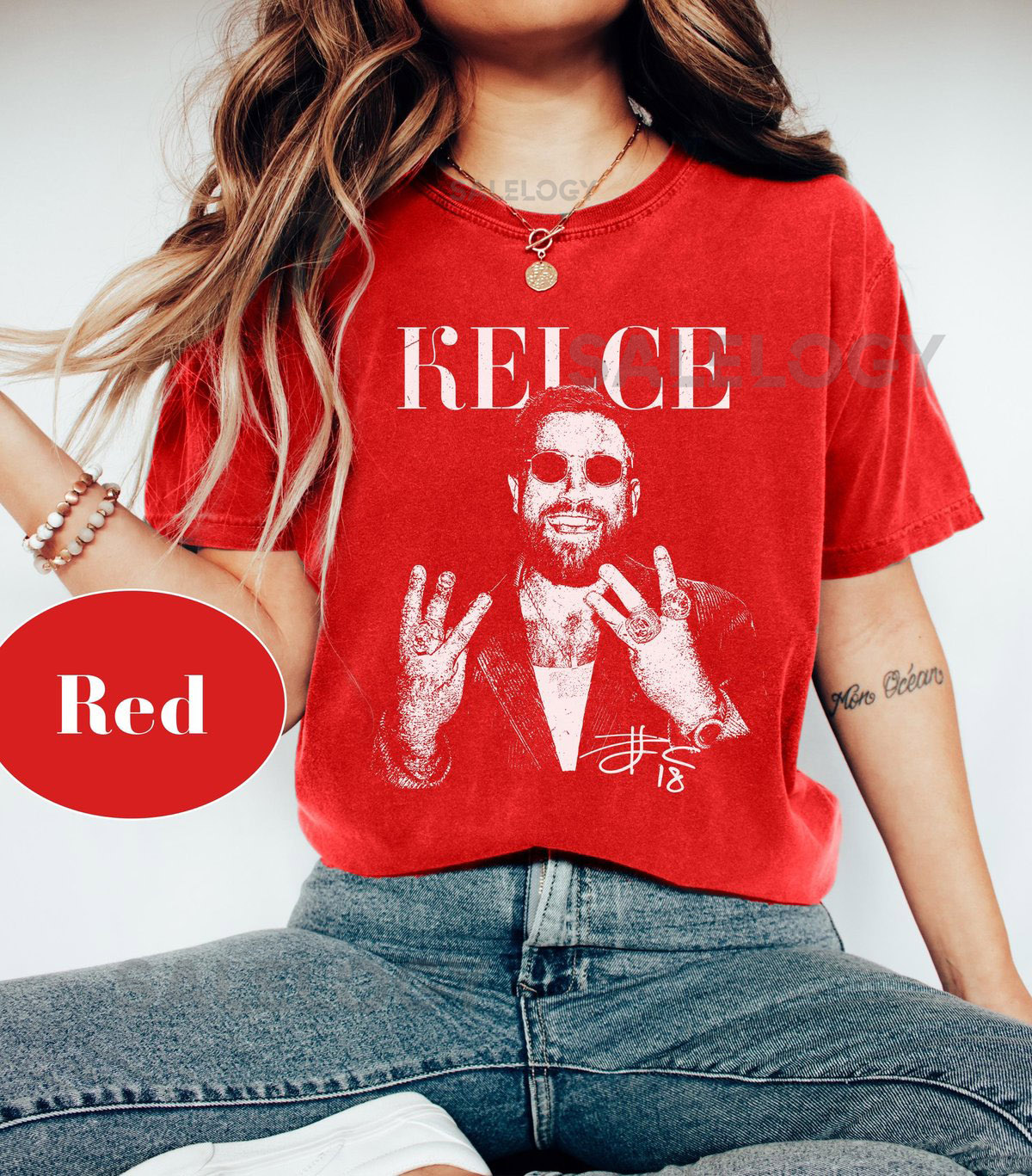 Travis Kelce Vintage Graphic Tee - Chiefs Football Gift_770