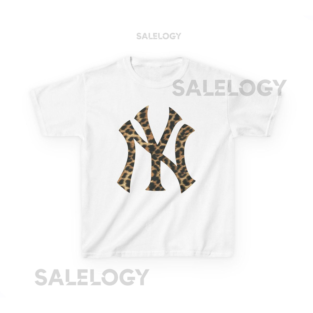 New York Cheetah Print Baby Tee_665
