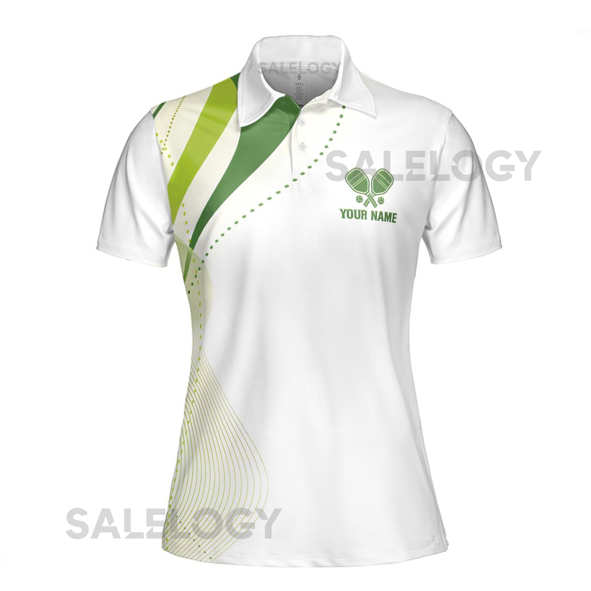 Custom Name Pickleball Is My Favourite Game Women39s Polo Shirt S-5XL_149