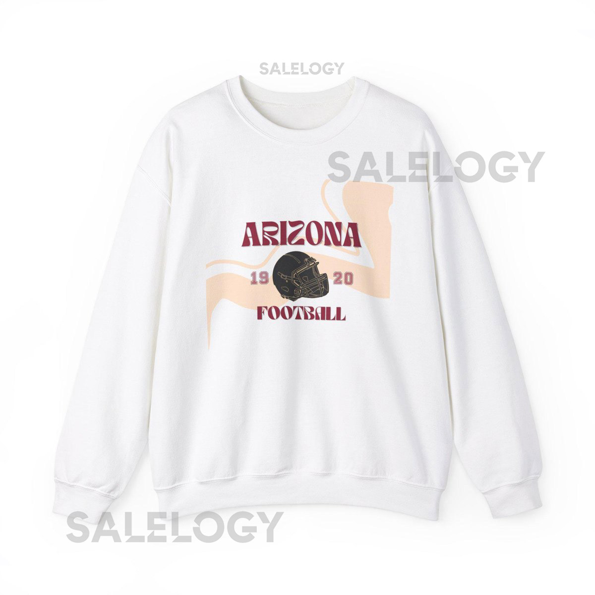 Vintage NFL Crewneck Sweatshirt Arizona Cardinals Retro Football Fan Sweater Classic Team Logo Pullover_1107