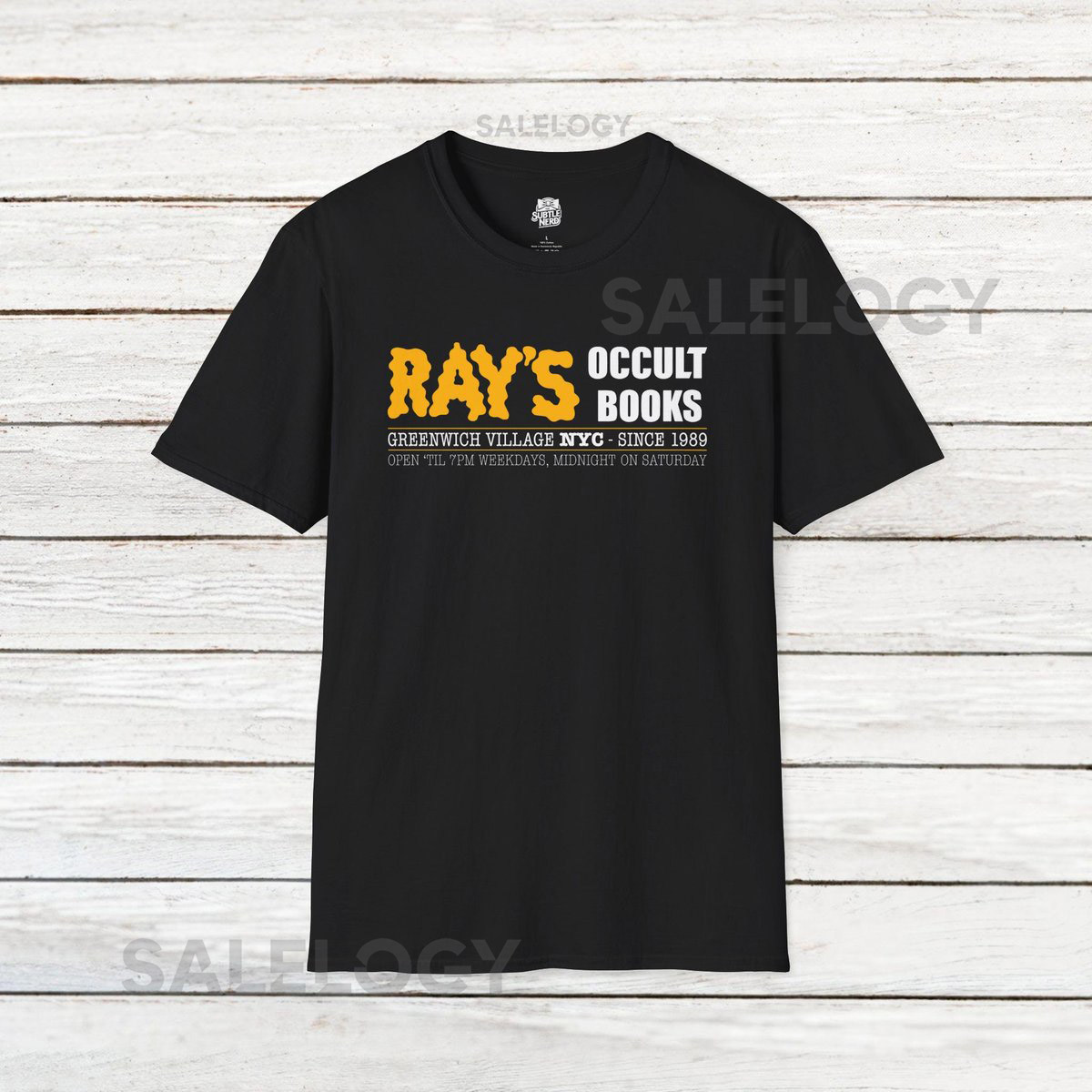 Ray's Occult Books Tee Ghostbusters Subtle Fandom Shirt_86