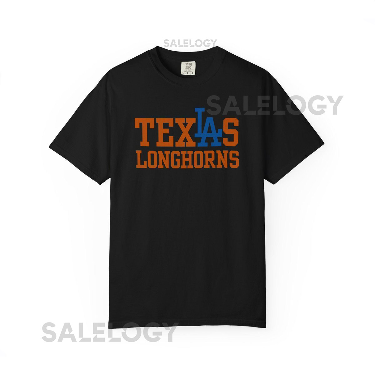 Texas Longhorns Meets LA Dodgers T-Shirt - Unique Design for Longhorns Fans in Los Angeles - Proud Texas Alumni_880