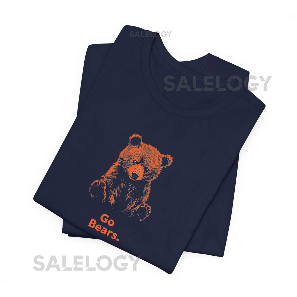 Go Bears Vintage Tee - Retro Chicago Bears Shirt_657