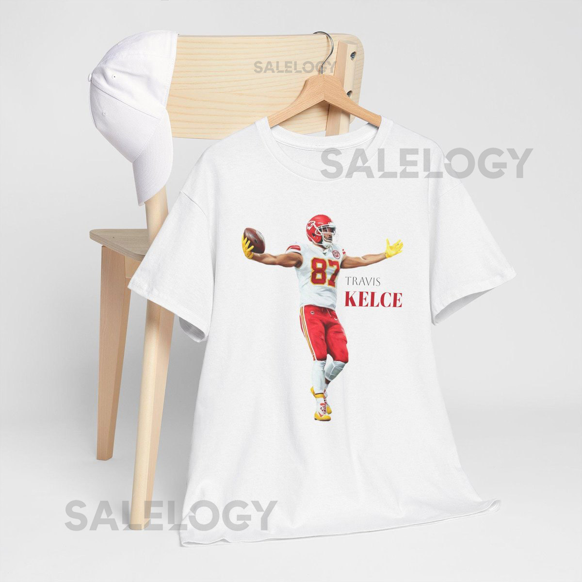 Travis Kelce Kansas City Chiefs T-Shirt Football Fan Apparel_766