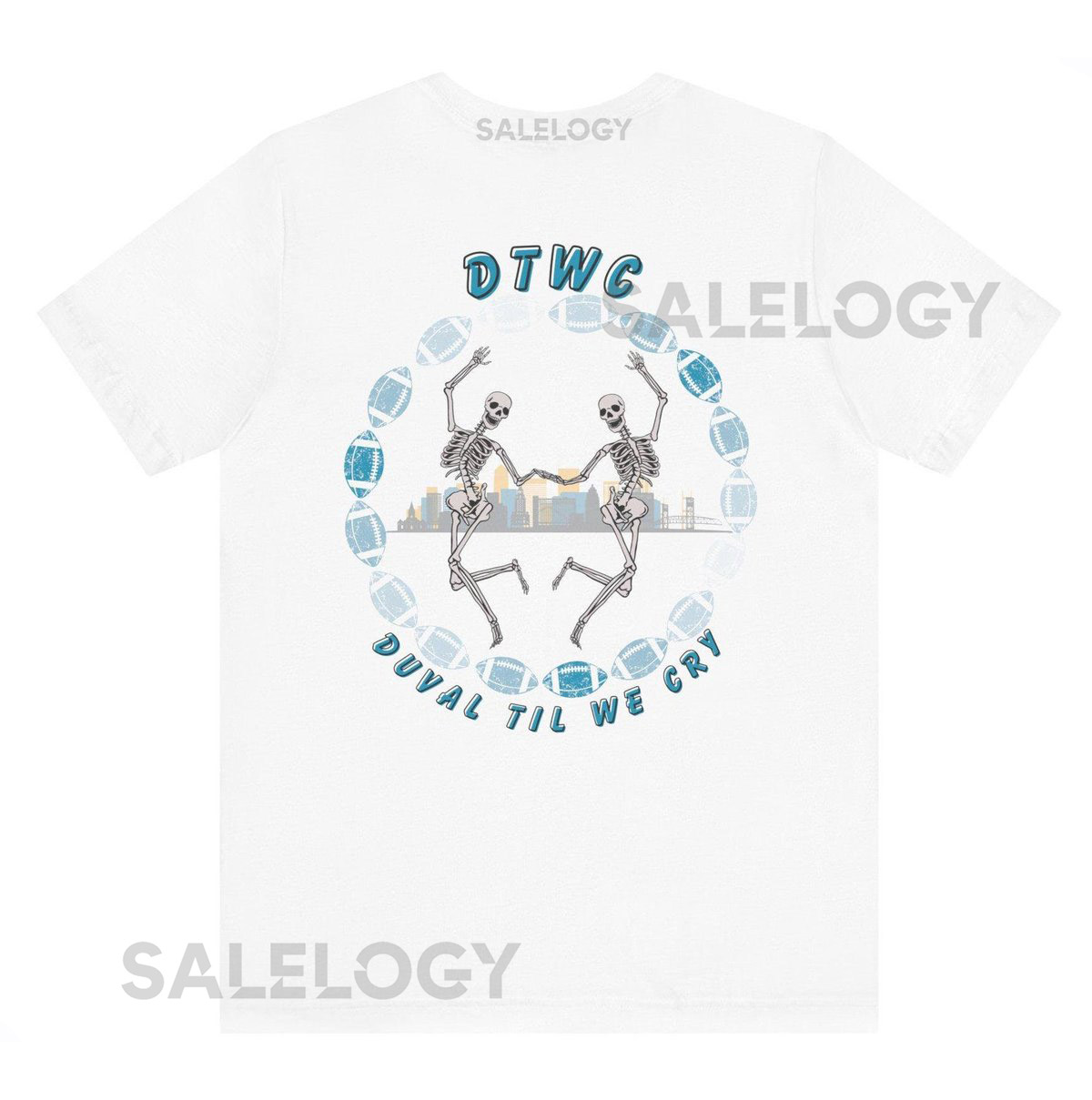 Jacksonville Jaguars MensWomens T-shirt DTWD Duval Til We Die NFL Jungle Cats Jax Sports Fan Game Day Shirt Beach Skeleton Footba_660