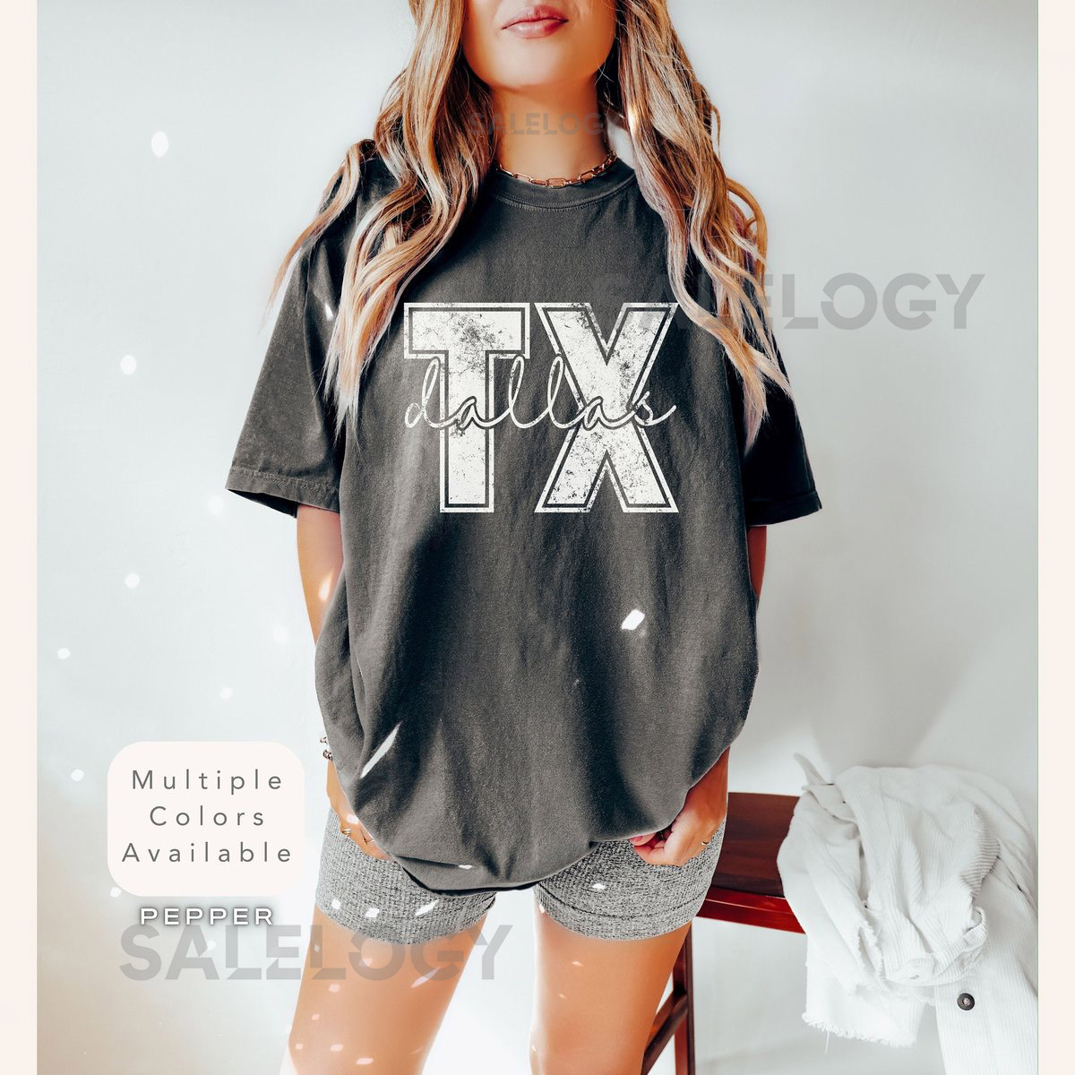 Distressed Comfort Colors Dallas Shirt Trendy Retro Dallas Texas TShirt Varsity Aesthetic Dallas Lover Gift Vintage Dallas Football Shirt_369