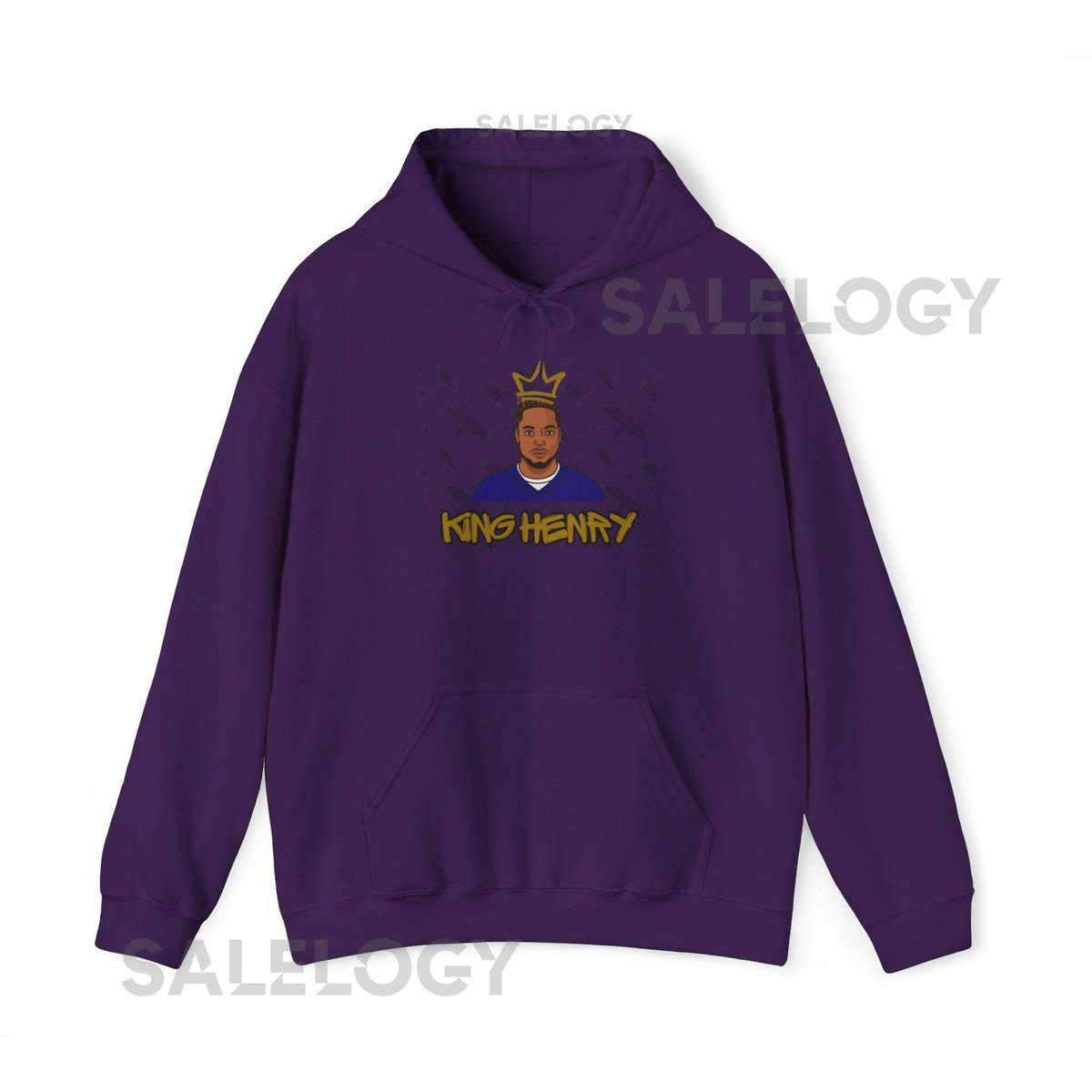 King Henry Baltimore Ravens Hoodie NFL Football Fan Apparel_739