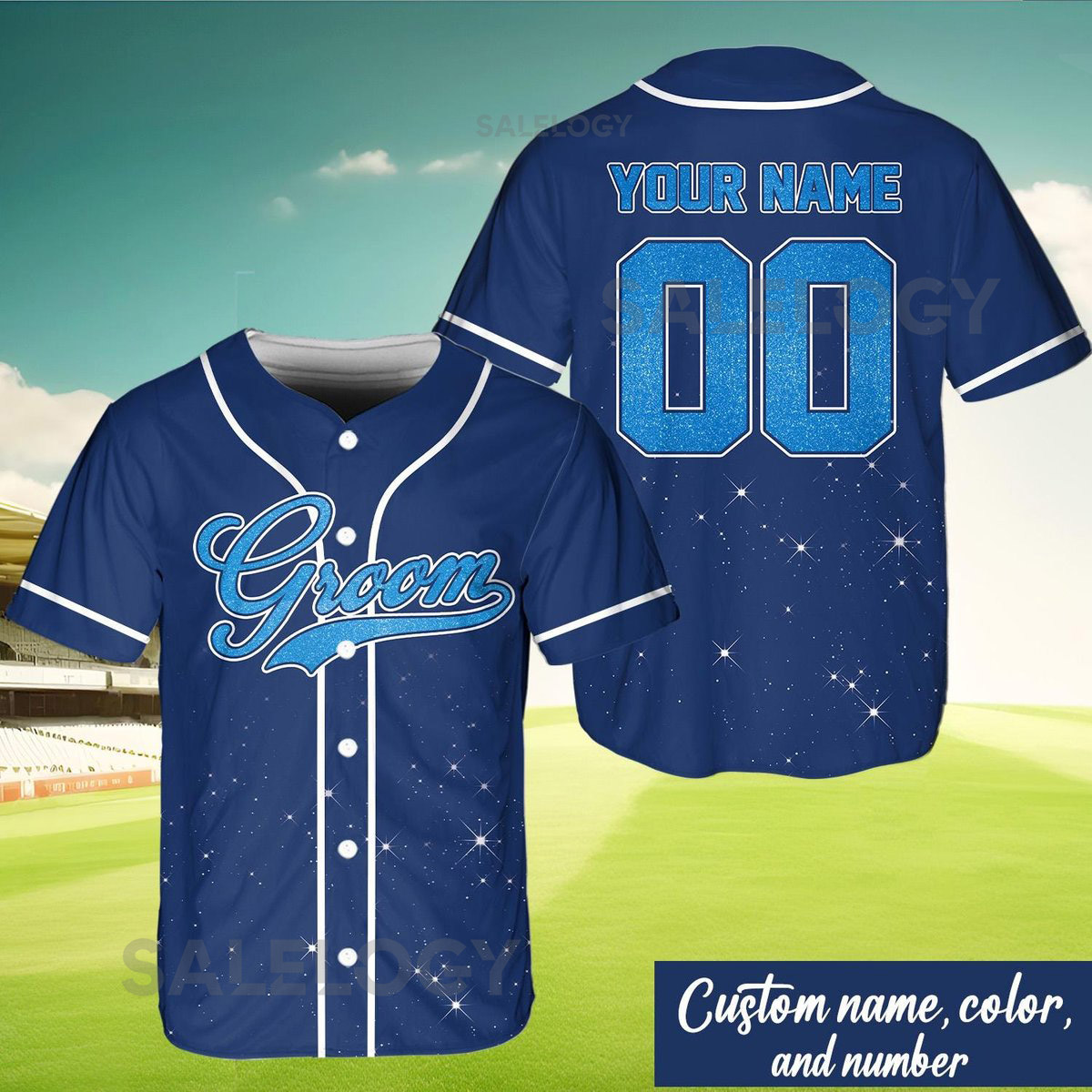 Personalized Groom and Bride Baseball Jersey Glitter Custom Jersey Baseball Jersey For Engagement Married Couple Wedding Jersey_140