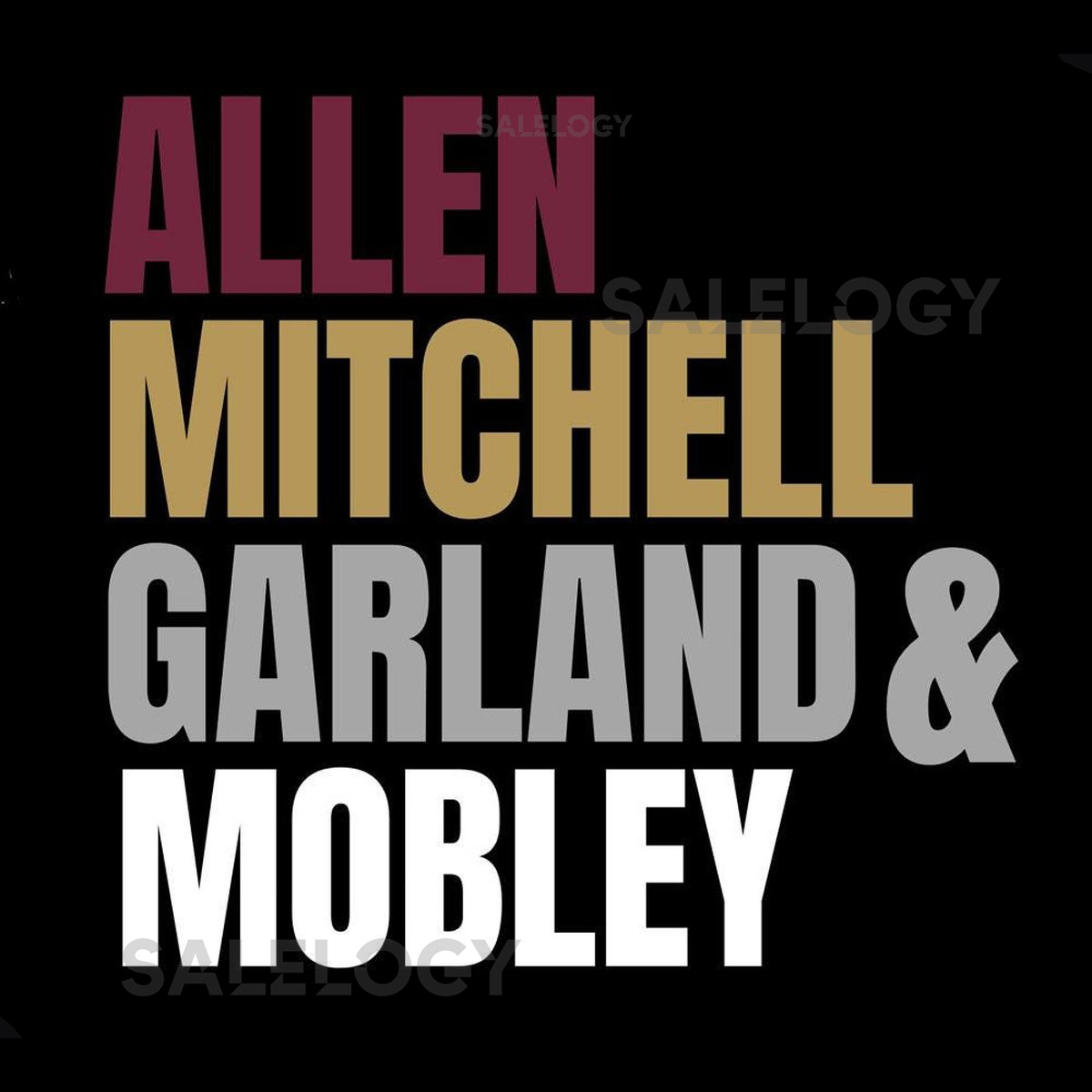 Cleveland Cavaliers Women's T-Shirt Starting 4 Soft Cotton Relaxed Fit_284